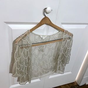 1920’s Gatsby-style Beaded Bolero Jacket